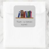 Sticker - Livres - Aucune Batterie Requise. (Sac)