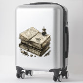 STICKER LIVRES D'ORTHOGRAPHIE (Sur valise)