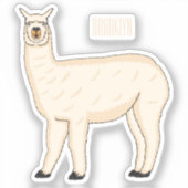 Sticker Llama (Recto)
