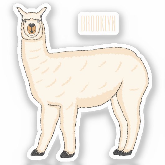 Sticker Llama (Recto)