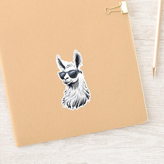 Sticker Llama (Carnet)