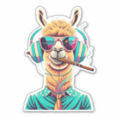 Sticker Llama, beaux Stickers Classic (Devant)