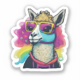 Sticker Llama Cute