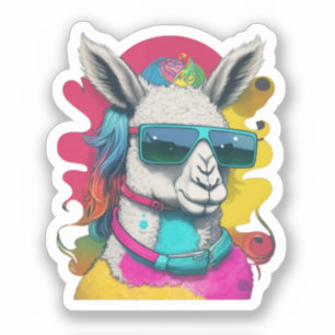 Sticker Llama Cute