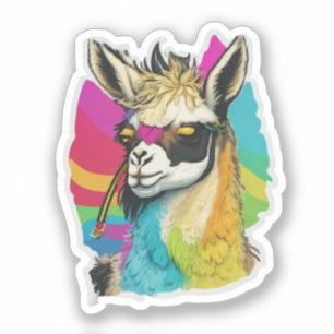 Sticker Llama Favor