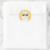 Sticker Llama Rama Cupcake Topper Fiesta Alpaca (Sac)