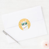 Sticker Llama Rama Cupcake Topper Fiesta Alpaca (Enveloppe)