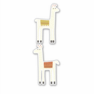 Sticker Llamas