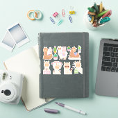 Sticker Llamas mignon (Couverture iPad)