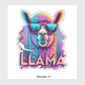 Sticker Llamas mignon (Feuille)