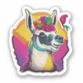 Sticker Llamas mignon (Recto)