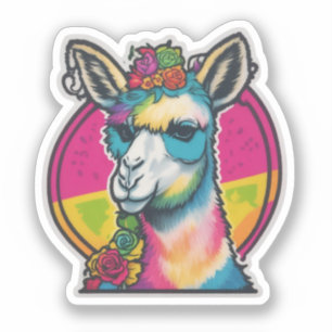Sticker Llamas mignon