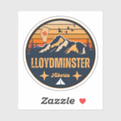 Sticker Lloydminster (Alberta) (Feuille)