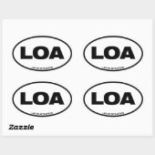 Sticker LOA (Feuille)