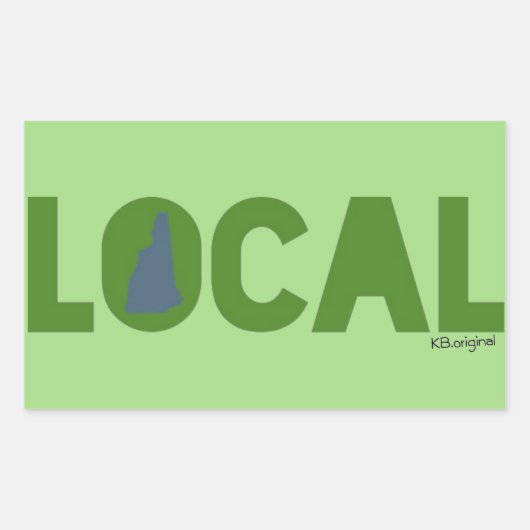 sticker local New Hampshire (Devant)