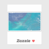 Sticker L'Océan Atlantique Au Bord Des Bahamas (Feuille)