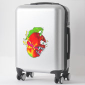 Sticker Loco de mango (Sur valise)