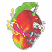 Sticker Loco de mango (Devant)