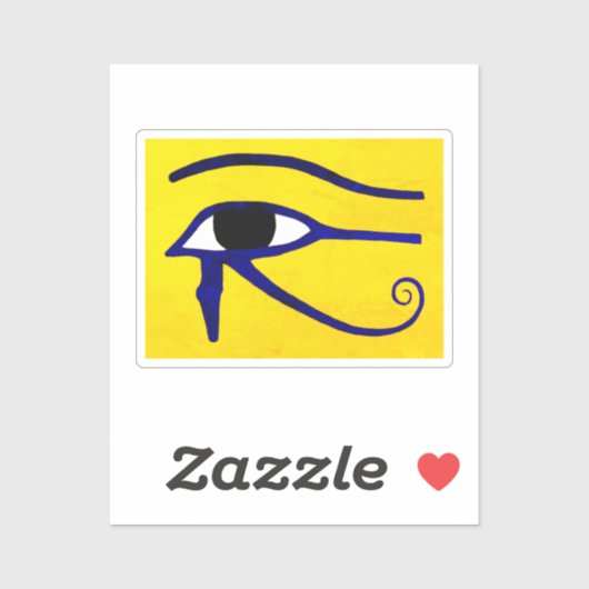 Sticker L'oeil de Horus (Feuille)