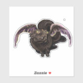 Sticker L'oeil du dragon de tempête (Feuille)