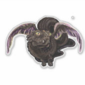 Sticker L'oeil du dragon de tempête (Devant)