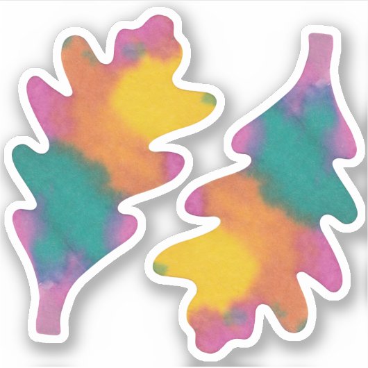 Sticker L'oeuvre de mon fils (Devant)