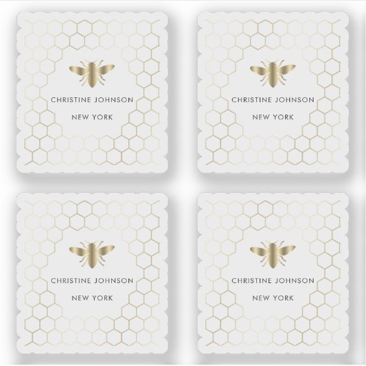 Sticker logo abeille (Devant)