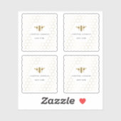 Sticker logo abeille (Feuille)