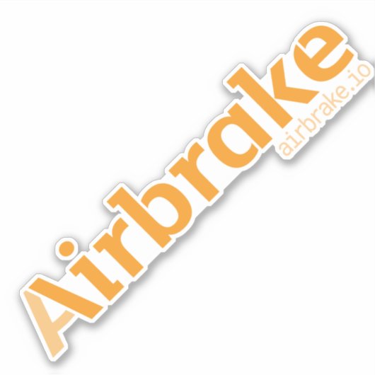 Sticker logo Airfrein (Devant)