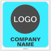 Sticker (Logo avec nom de l'entreprise) Valise promotionne (Feuille)