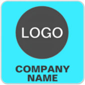 Sticker (Logo Avec Nom Professionnel) Valise promotionnell (Devant)