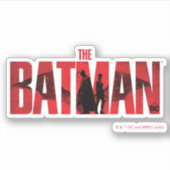 Sticker Logo Batman & Catwoman (Devant)