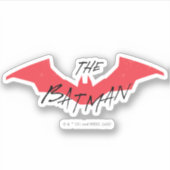 Sticker Logo Batman manuscrit de chaume (Devant)