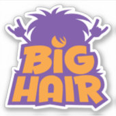 Sticker Logo Big Hair Band (Devant)