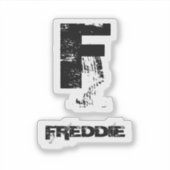 Sticker Logo Black Business Monogram Bouteille d'eau Grung (Devant)