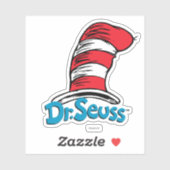 Sticker Logo Casquette Dr. Seuss (Feuille)