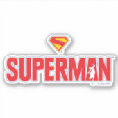 Sticker Logo classique Superman Bold (Devant)