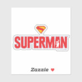 Sticker Logo classique Superman Bold (Feuille)