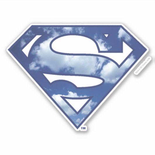 Sticker Logo Cloud Supergirl (Devant)