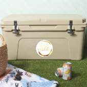 Sticker Logo d'affaires sur le Promo blanc (Glacière)