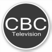 Sticker Logo de CBC TV Alt (Devant)