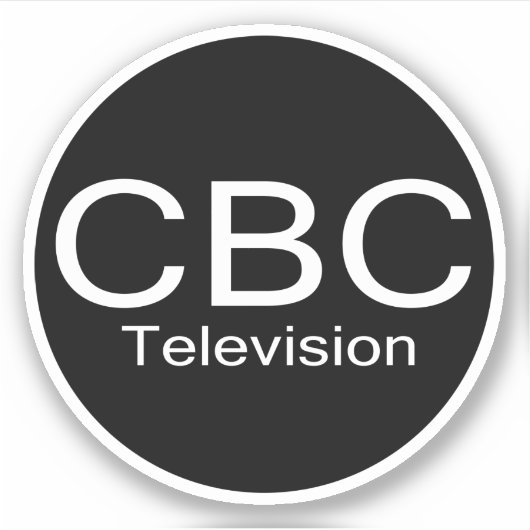 Sticker Logo de CBC TV Alt (Devant)