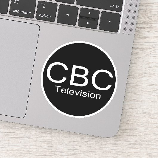 Sticker Logo de CBC TV Alt (Détail)