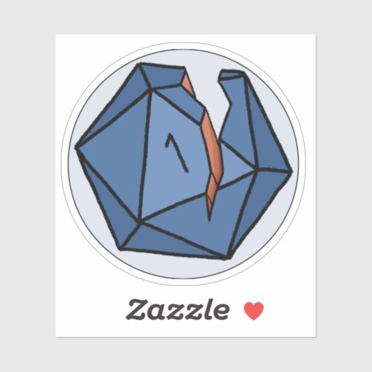 Sticker Logo de ceux naturels (Feuille)