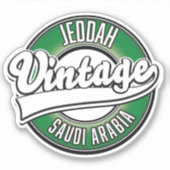 Sticker logo de Djeddah en Arabie saoudite (Devant)