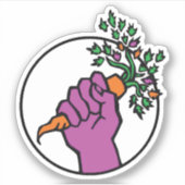 Sticker logo de Food Not Bombs (Devant)