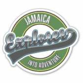 Sticker logo de Jamaica Explorer dans l'aventure (Devant)