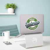 Sticker logo de Jamaica Explorer dans l'aventure (Ordinateur portable sur le bureau)
