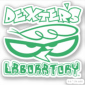 Sticker Logo de la face de laboratoire de Dexter (Devant)