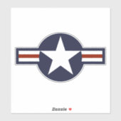 Sticker Logo de la Force aérienne (Feuille)